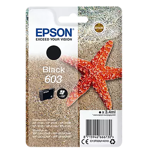 Epson 603 - Noire - Étoile de Mer