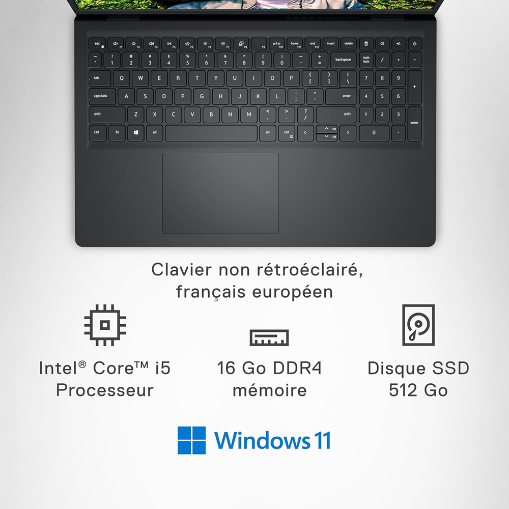 Dell Inspiron 15 3520 - I5 - Ordinateur Portable