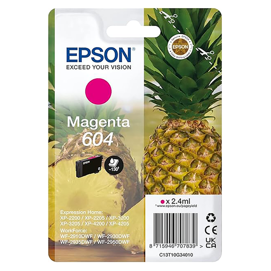 Epson 604 - Magenta - Ananas