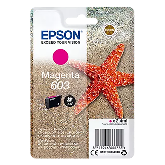 Epson 603 - Magenta - Étoile de Mer