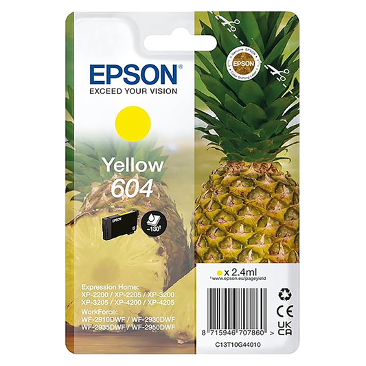 Epson 604 - Jaune - Ananas