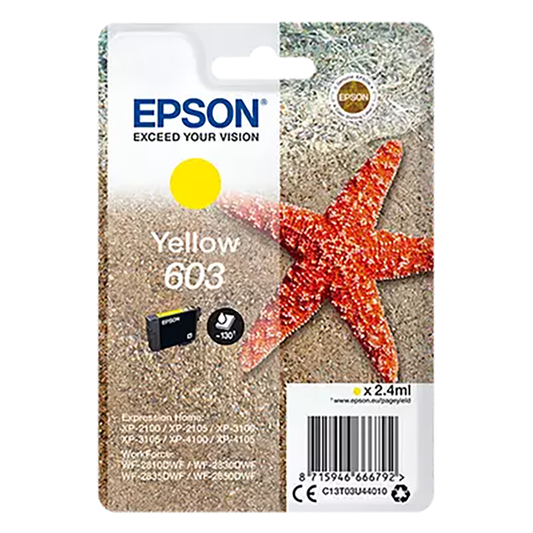 Epson 603 - Jaune - Étoile de Mer